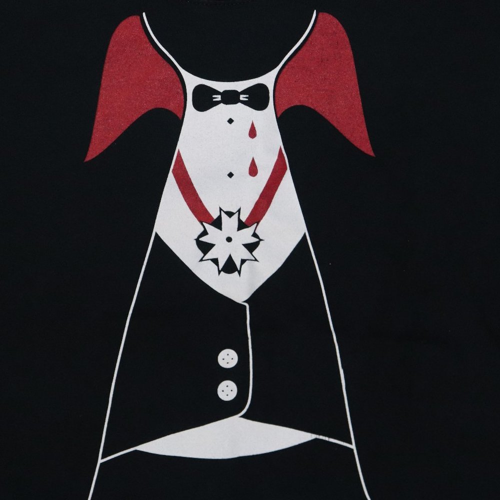 Count Dracula vampire Halloween costume Shirt Sm.